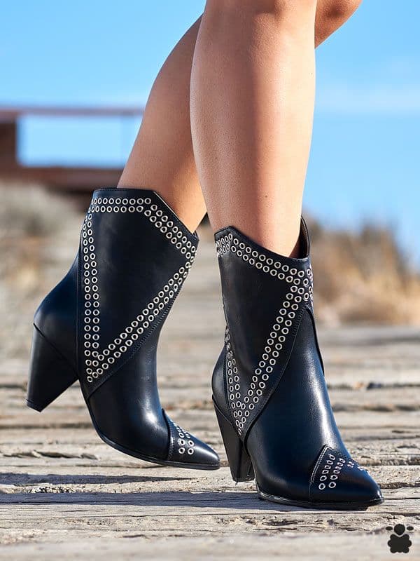 Botines boho Aurora negro