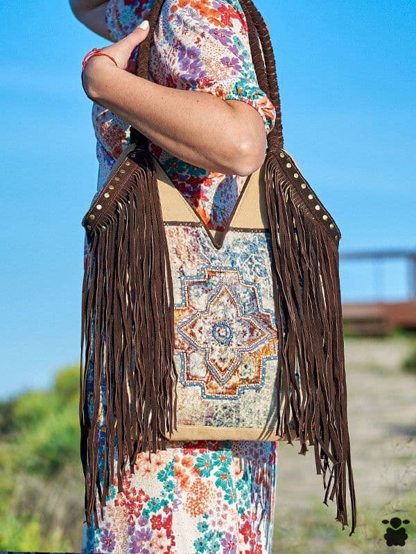 Bolso boho Mus marrón