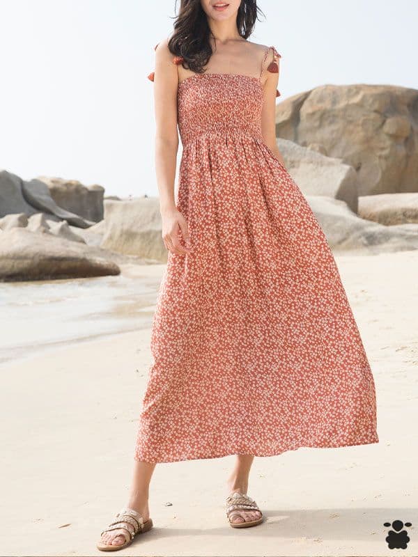 Vestido boho Nomada rojo