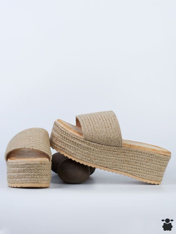 Sandalias boho Habana beige