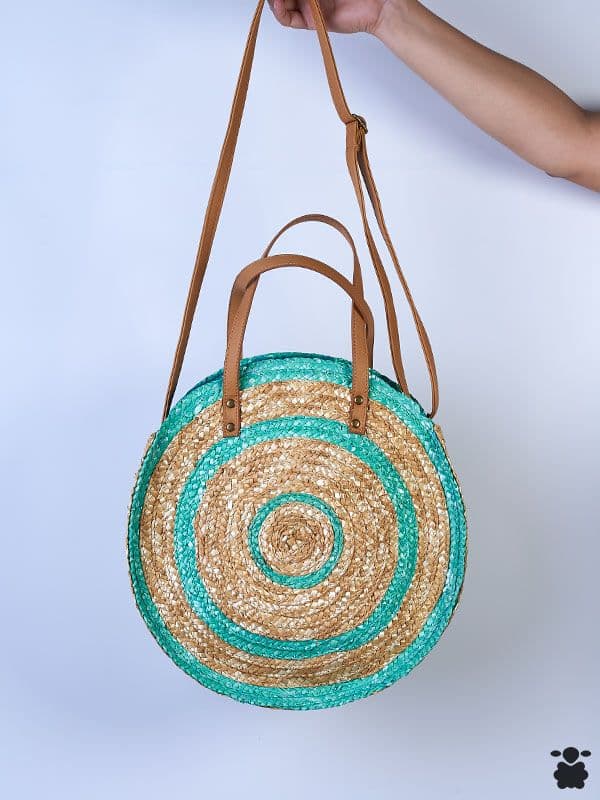 Bolso boho verde cavallo