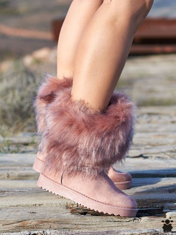 Botas boho Pereira rosa