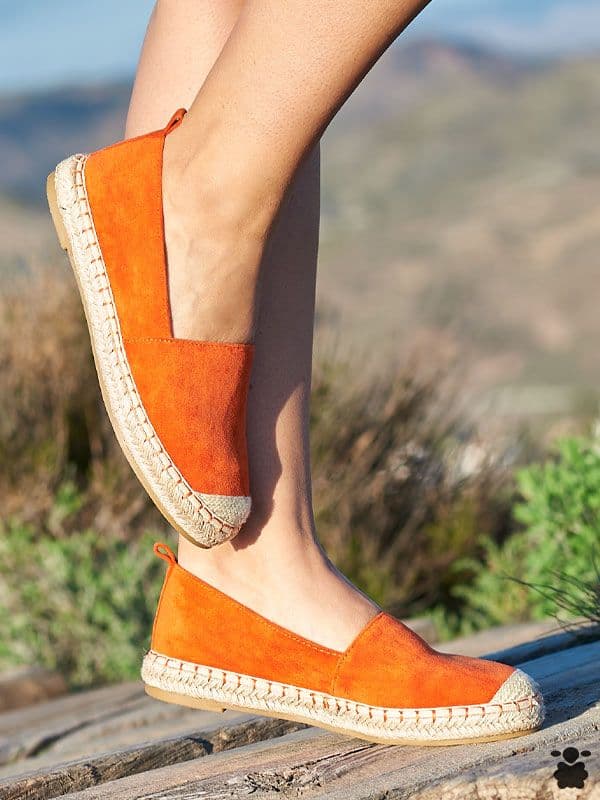 Alpargatas Boho Pau naranja