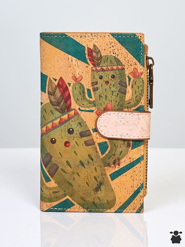 Cartera cactus 100% orgánica