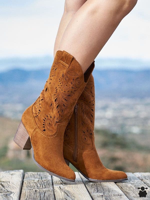 Botas camperas Palmira camel