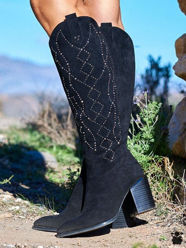 Botas cowboy Jerez negro