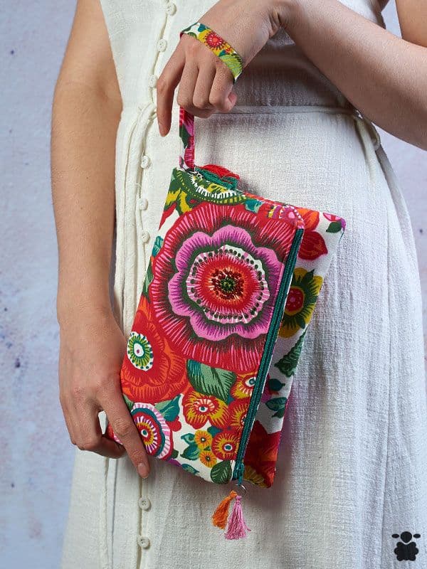 Bolso bohemio flores