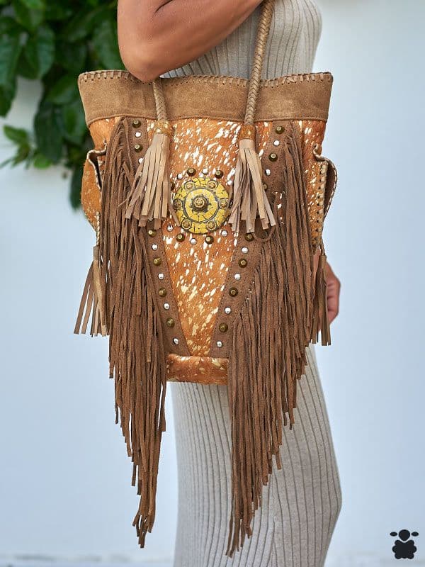 Bolso Boho Punta Paloma Camel