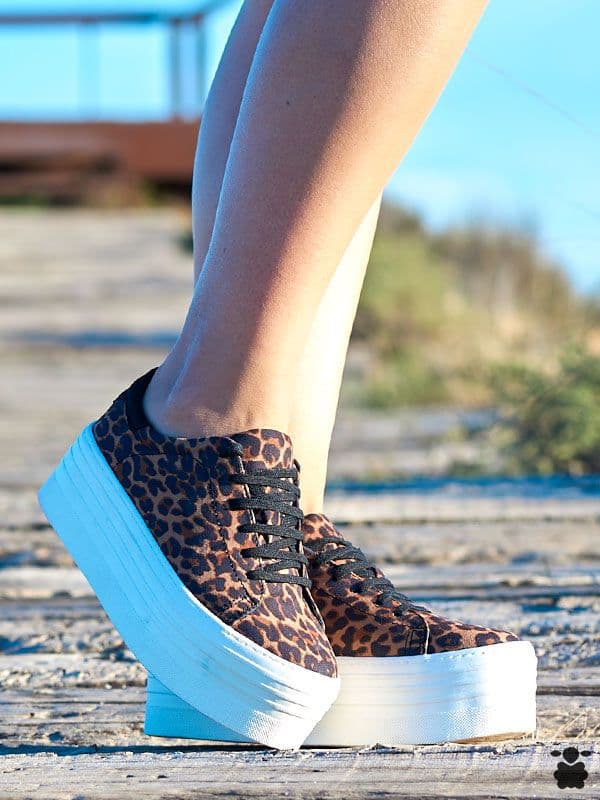 Deportivas boho Madrid leopardo