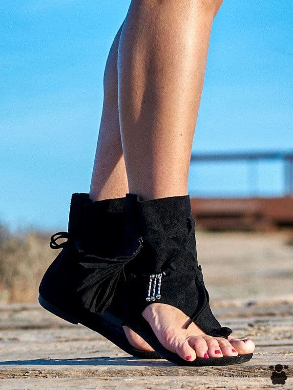 Sandalias boho Pacifista negro