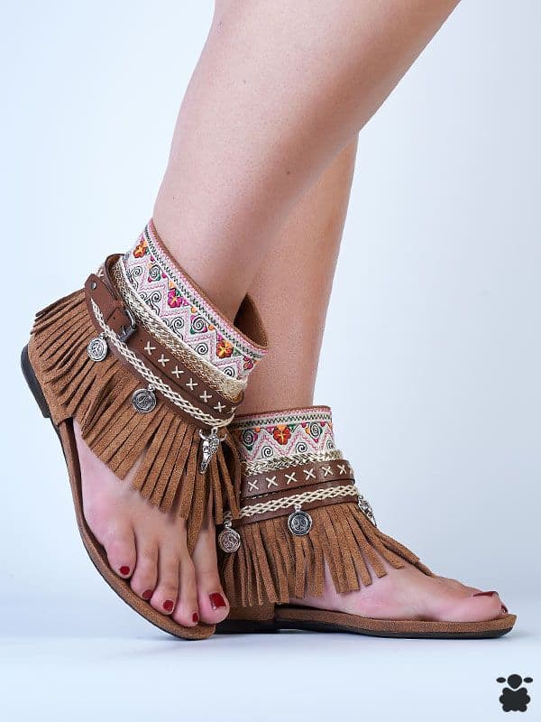 Sandalias Boho Tatanka Camel