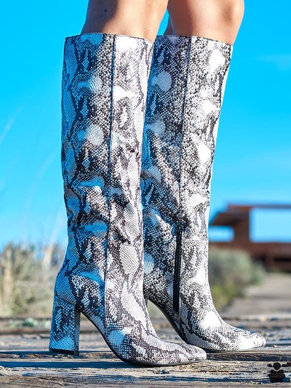 Botas altas boho Coelho