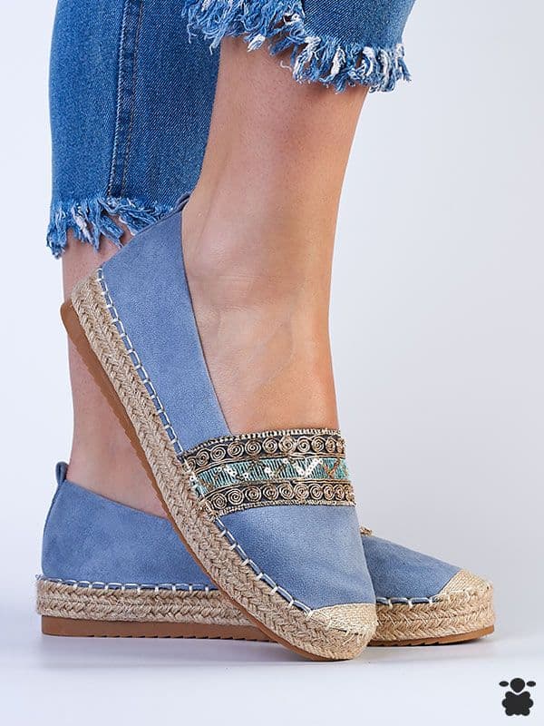 Alpargatas boho Azules Meer