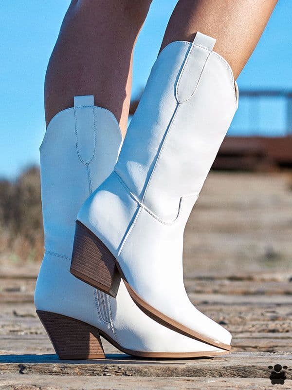 Botas cowboy Dogal blanco