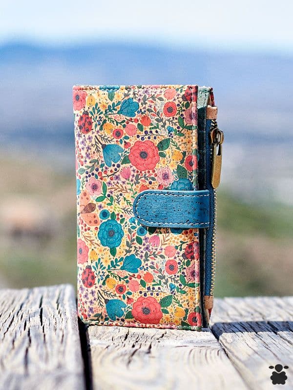Cartera boho de flores