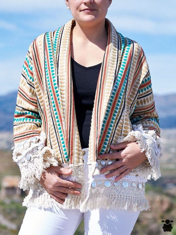 Chaqueta boho Quebec