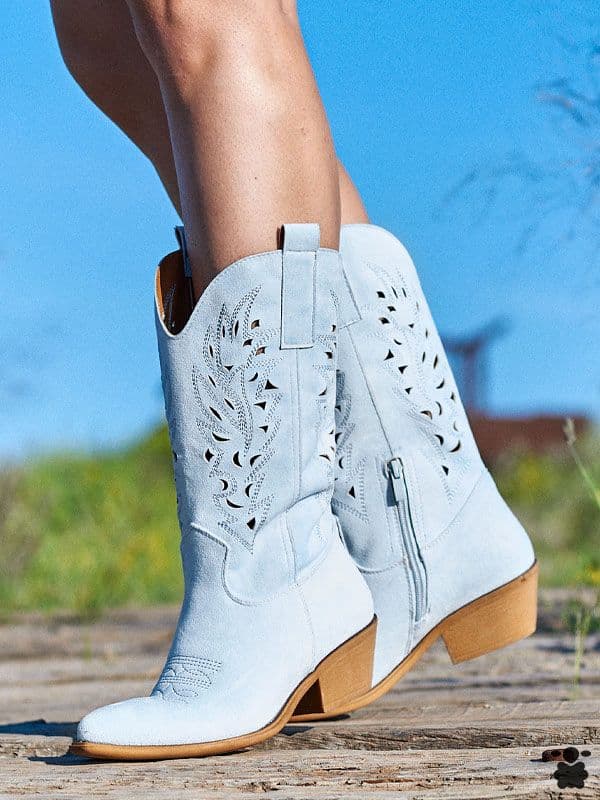 Botas cowboy Chloee azul