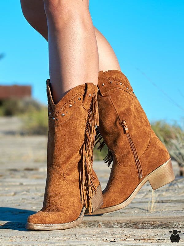 Botas camperas Carozo camel