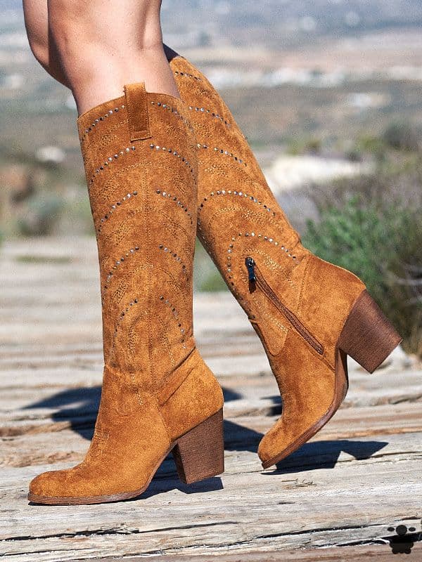 Botas camperas California camel