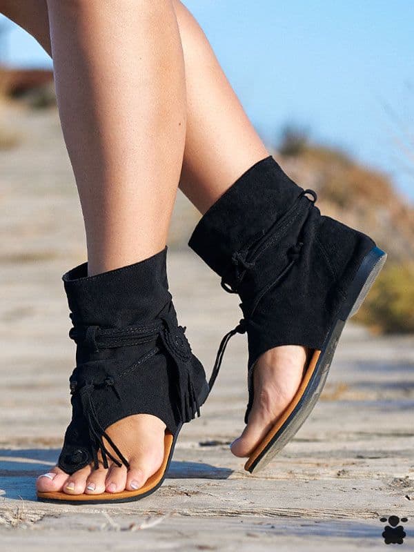 Sandalias Boho Nunu negro