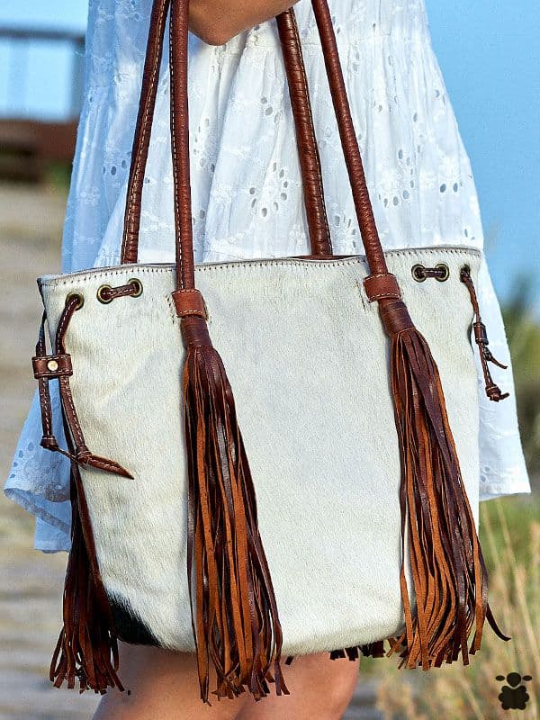 Bolso boho Pampa piel