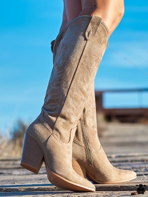 Botas cowboy Garriga kaki