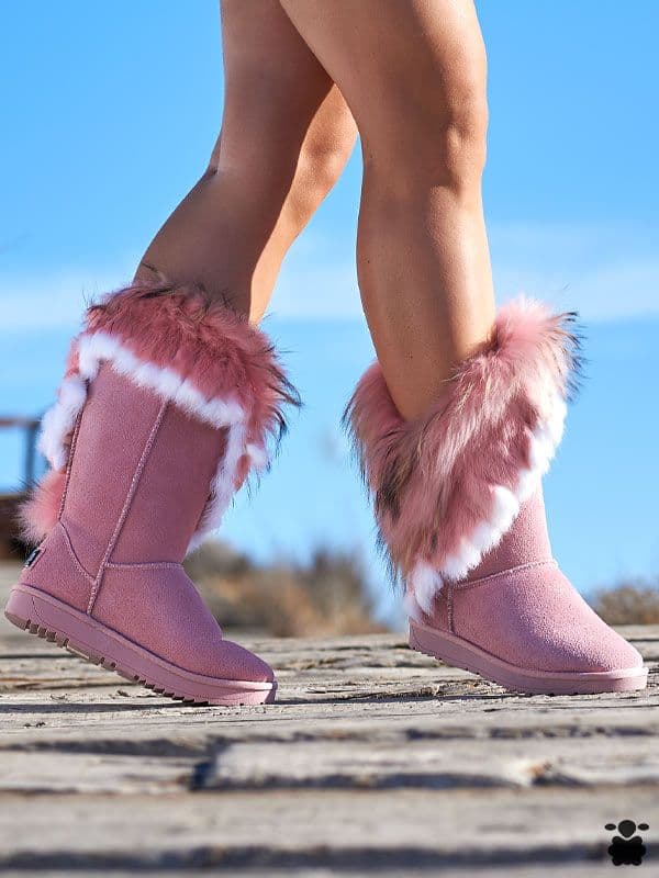 Botas boho Song rosa
