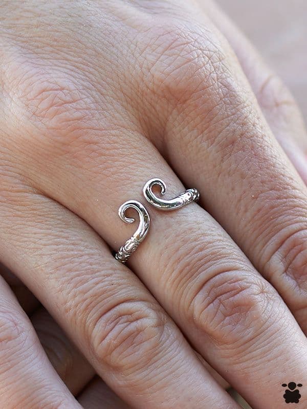 Anillo Boho Espirales
