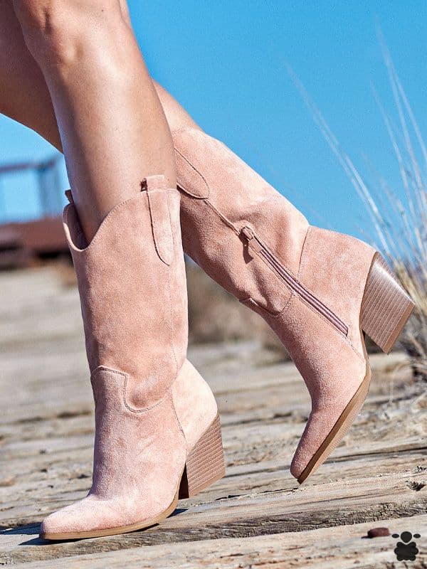Botas cowboy Dogal rosa