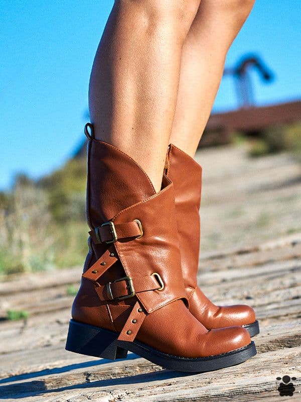 Botas boho Terreros camel