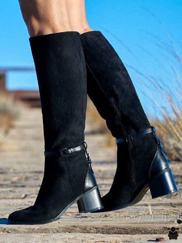 Botas camperas altas atocha negro