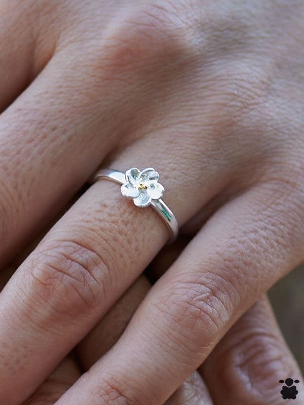Anillo boho Florecilla minimalista