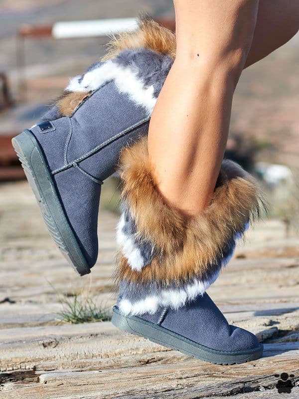Botas boho Song Gris