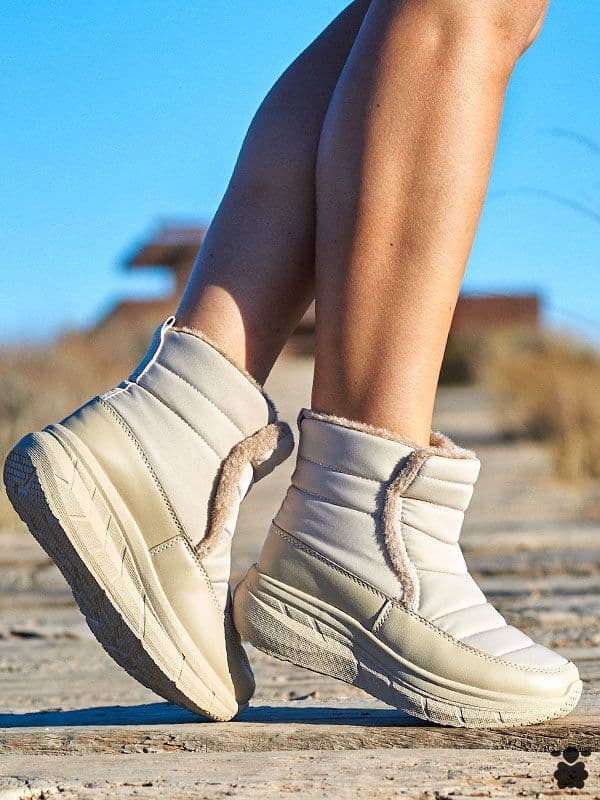 Botines boho Huesca beige
