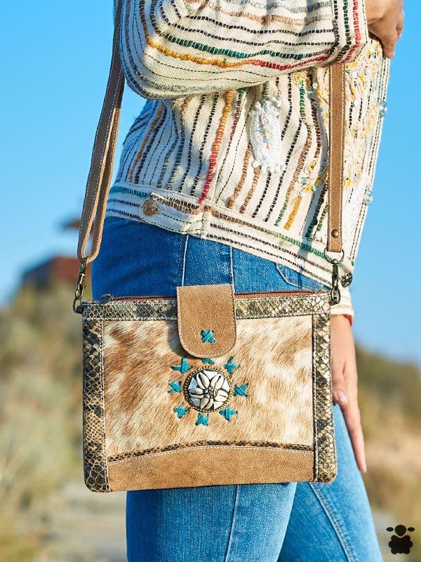Bolso boho chic hipp camel
