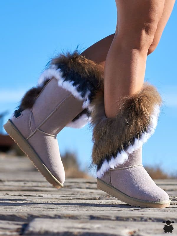Botas boho Song beige